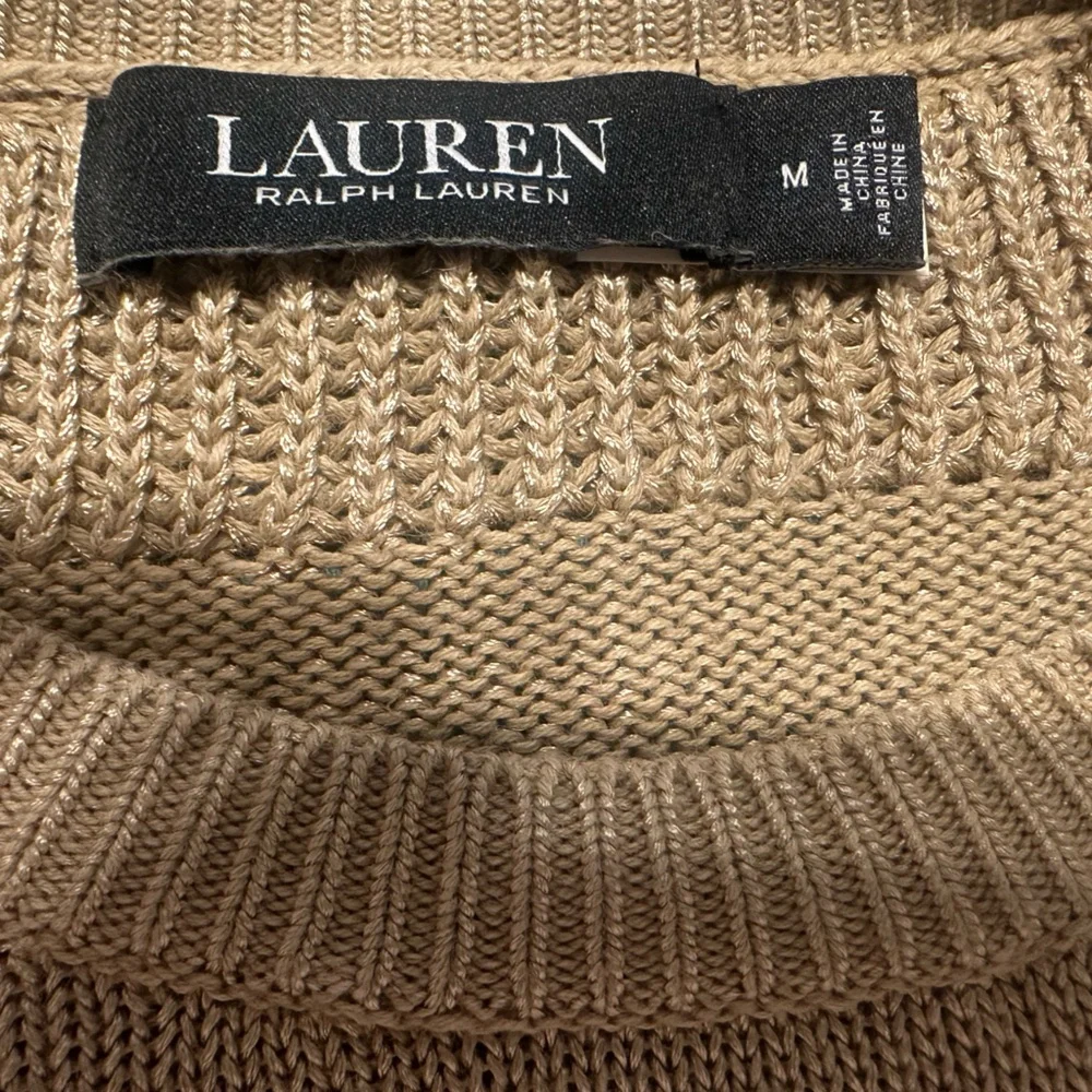 Lauren Ralph Lauren Short Sleeve Crew Neck Sweater Size Medium